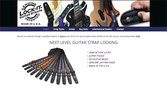 Desktop Screenshot of lockitstraps.com